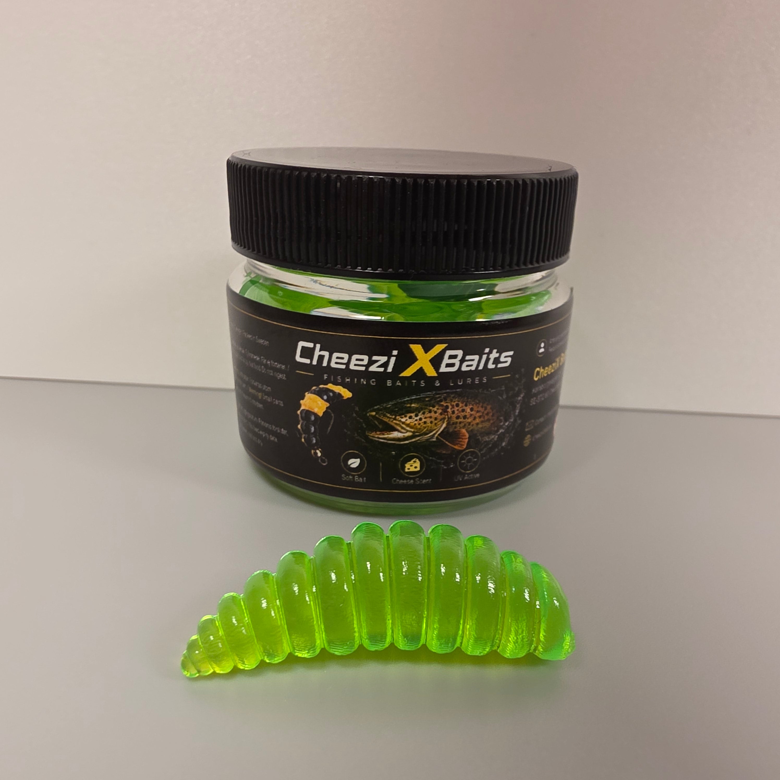 Ribster Lime Green 40 mm · 3.2 g