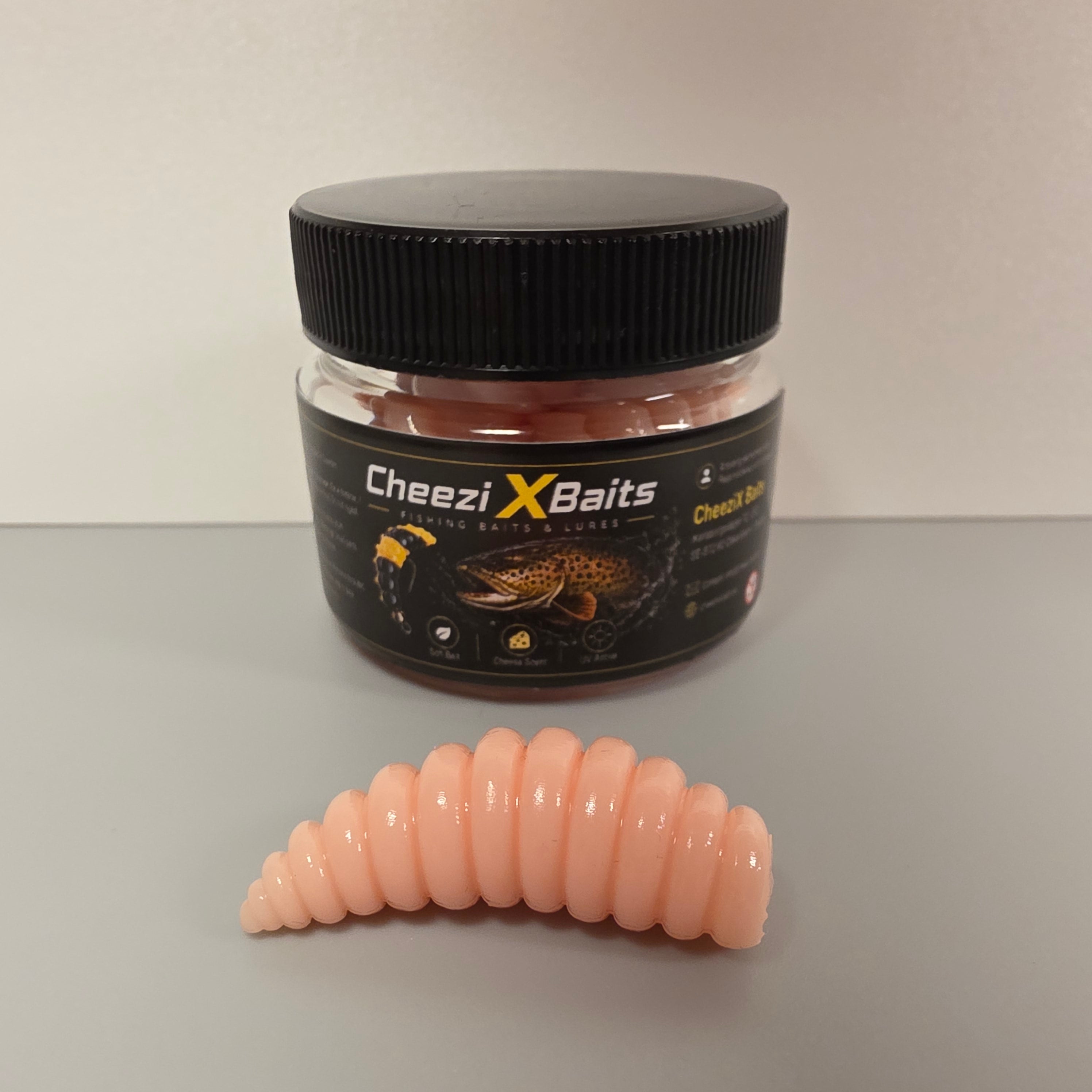 Ribster Salmon Peach 40 mm · 3.2 g