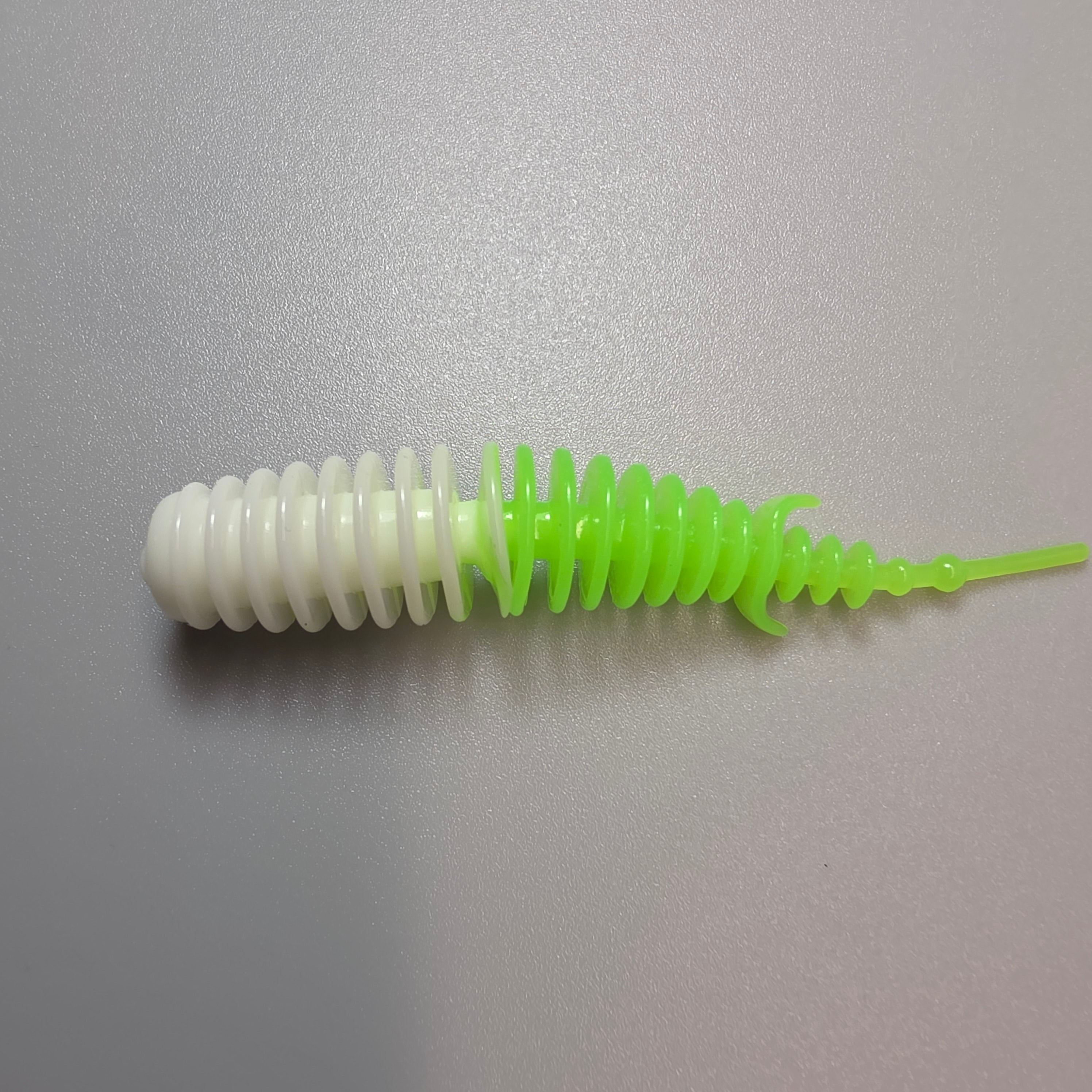 Pulse Wave White & Green 65 mm · 2 g