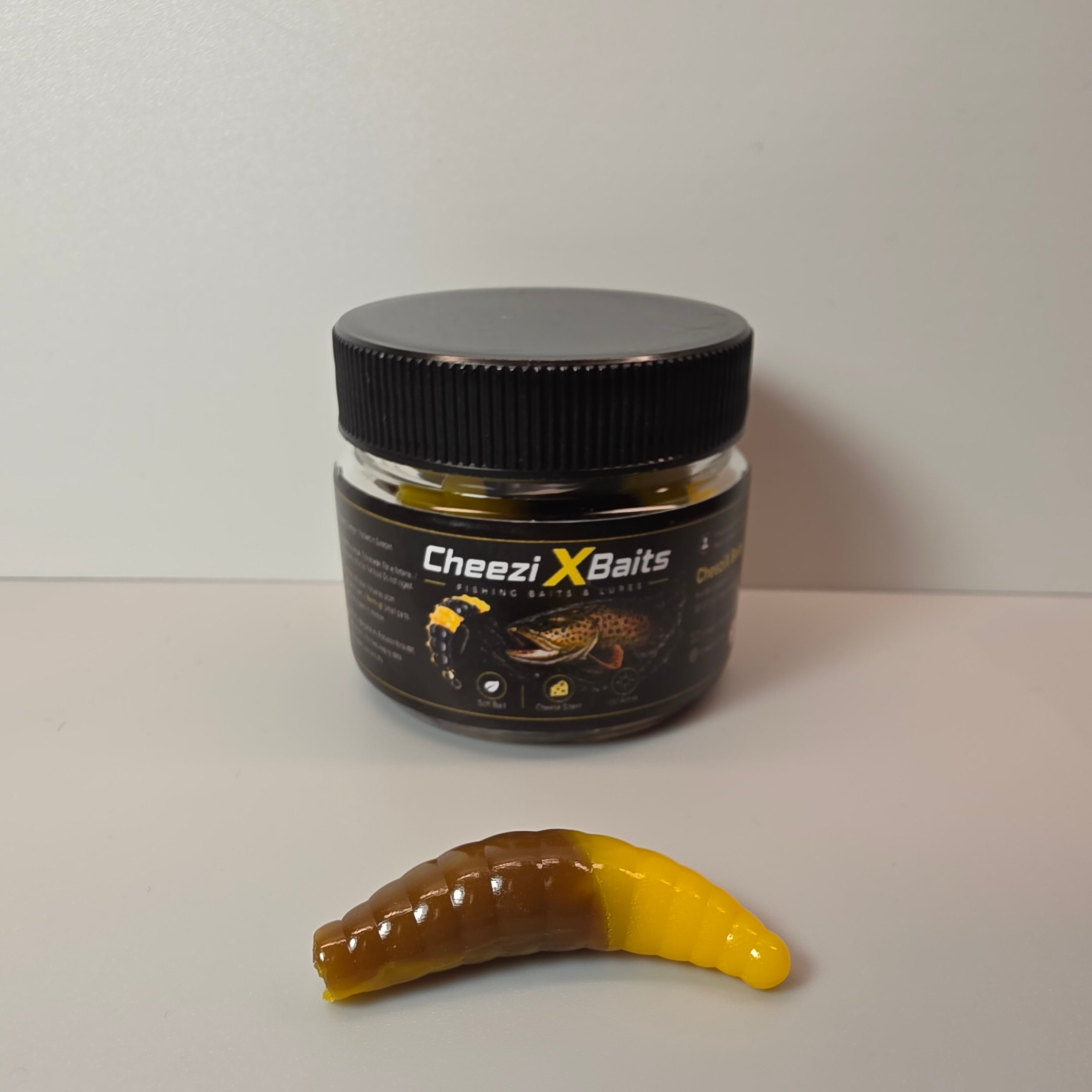 Crescent Smoke Brown & Yellow 40 mm · 2.2 g