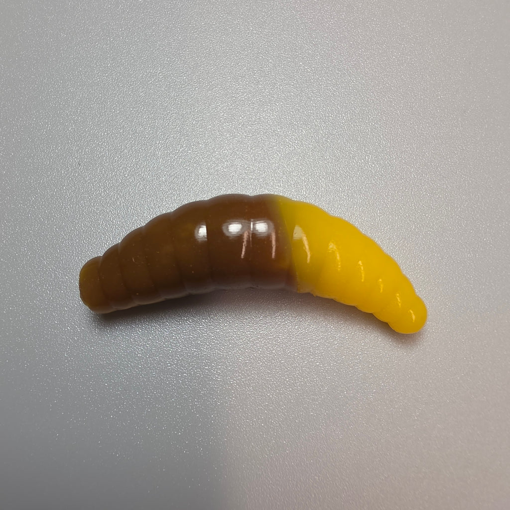 Crescent Smoke Brown & Yellow 40 mm · 2.2 g