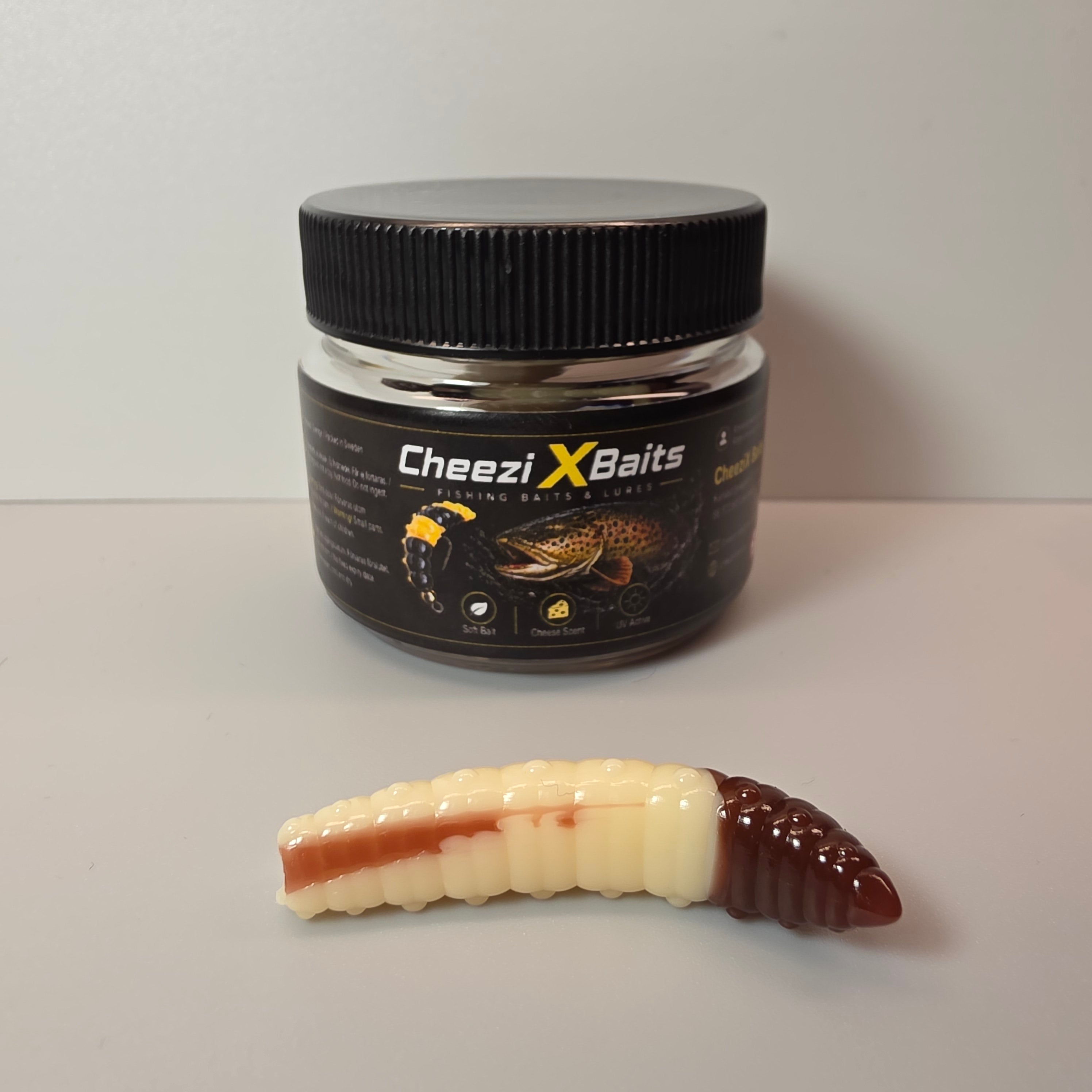 Crook Cheese Cream & Caramel Brown 40 mm · 1.8 g