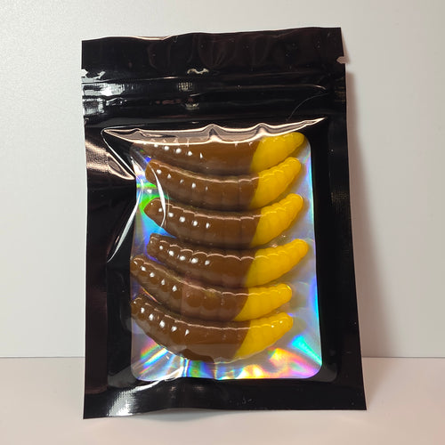 Crescent Smoke Brown & Yellow 40 mm · 2.2 g