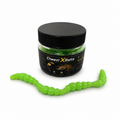 Quad Larva Chartreuse Green 135 mm · 3.5 g