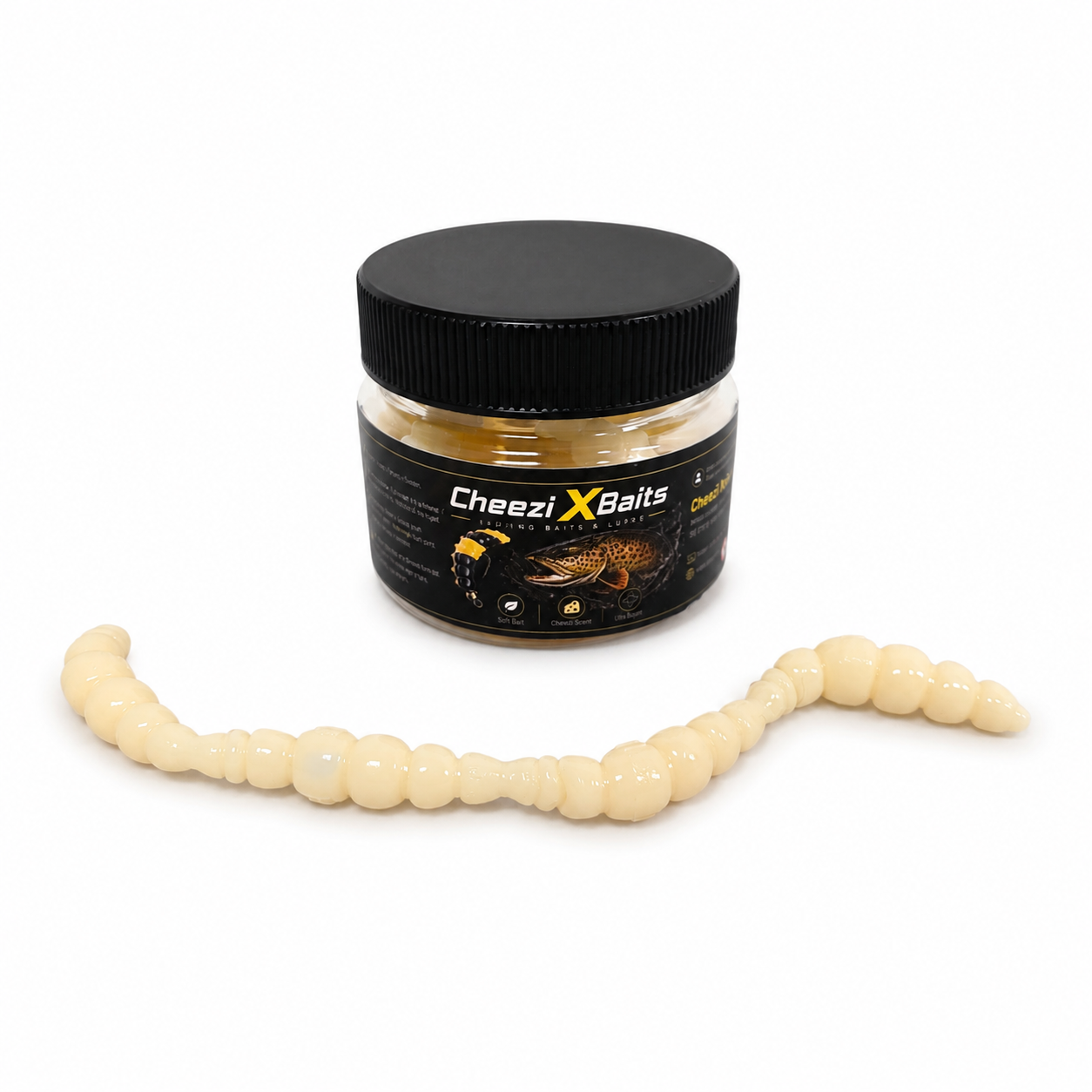 Quad Larva Cheese Cream 135 mm · 3.5 g