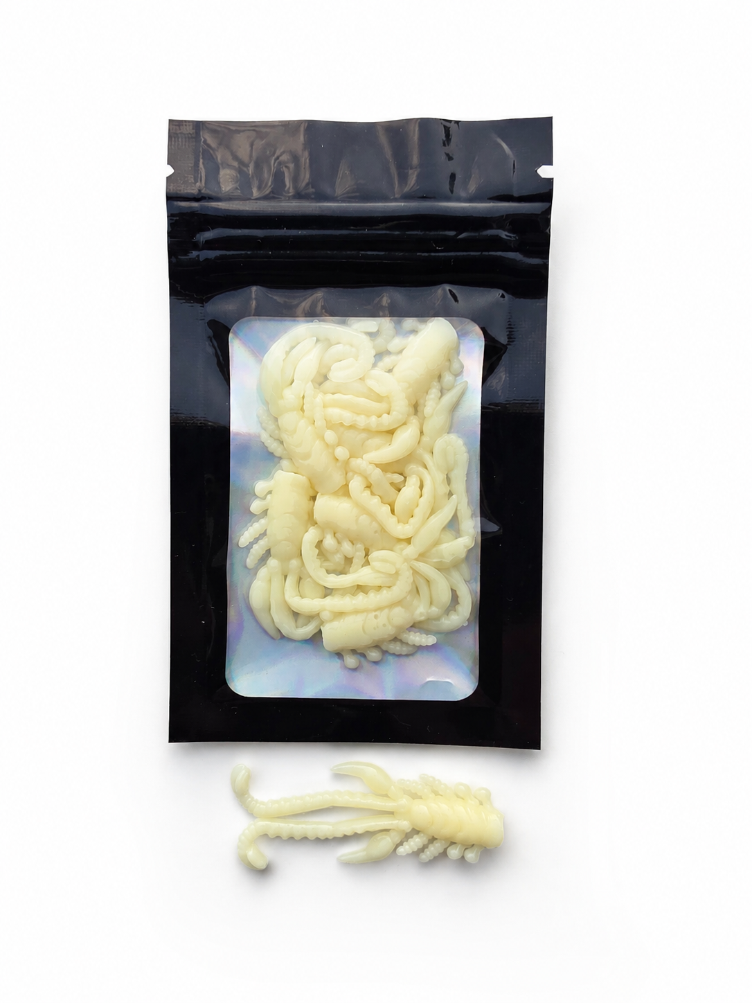 Micro Craw Cream White 40 mm · 0.75 g