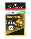 Intech Tungsten 74 Flex Head – 2.0 g Gold, 2 pcs