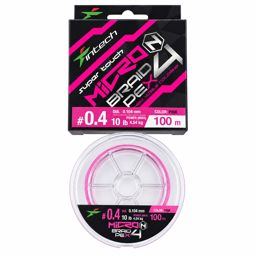 Intech MicroN PE X4 – PE #0.4, 100 m