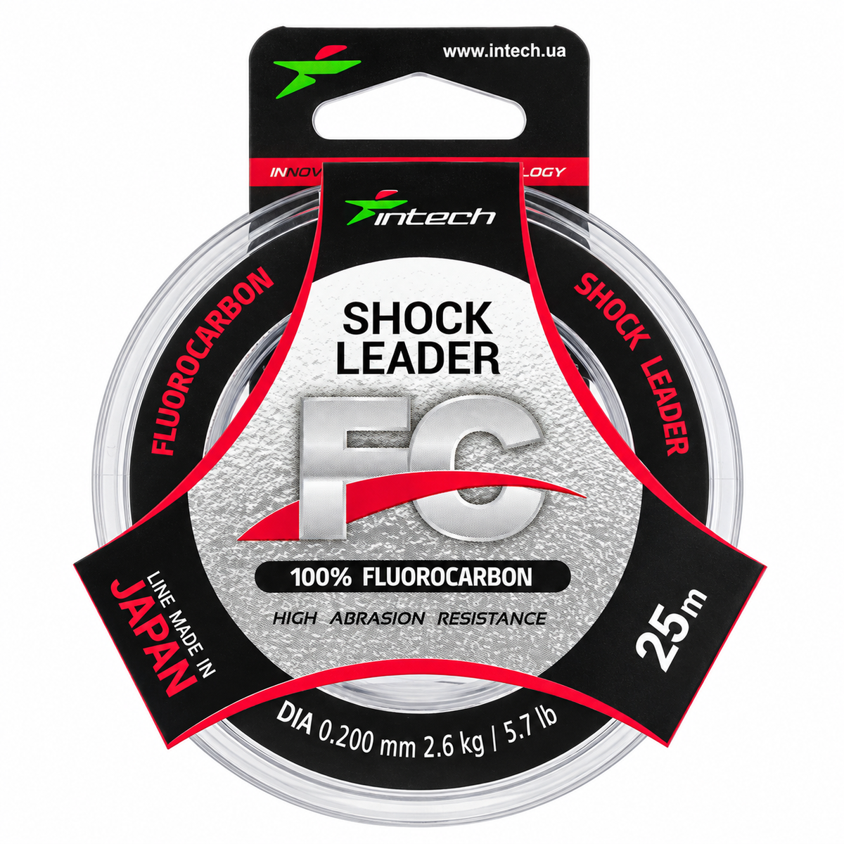 Intech FC Shock Leader – 0.200 mm, 25 m