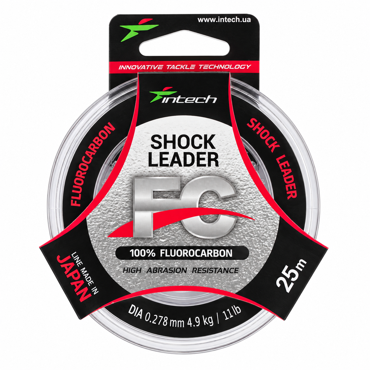 Intech FC Shock Leader – 0.278 mm, 25 m