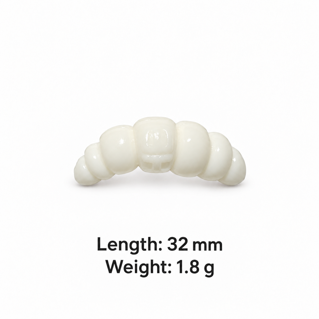 Set M - Mix 13 - 80 Magnum Mini baits + 5 hooks