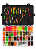 Set XL - Professional Trout Mix 5 - 190 baits + 10 hooks + 1 cheese scent spray