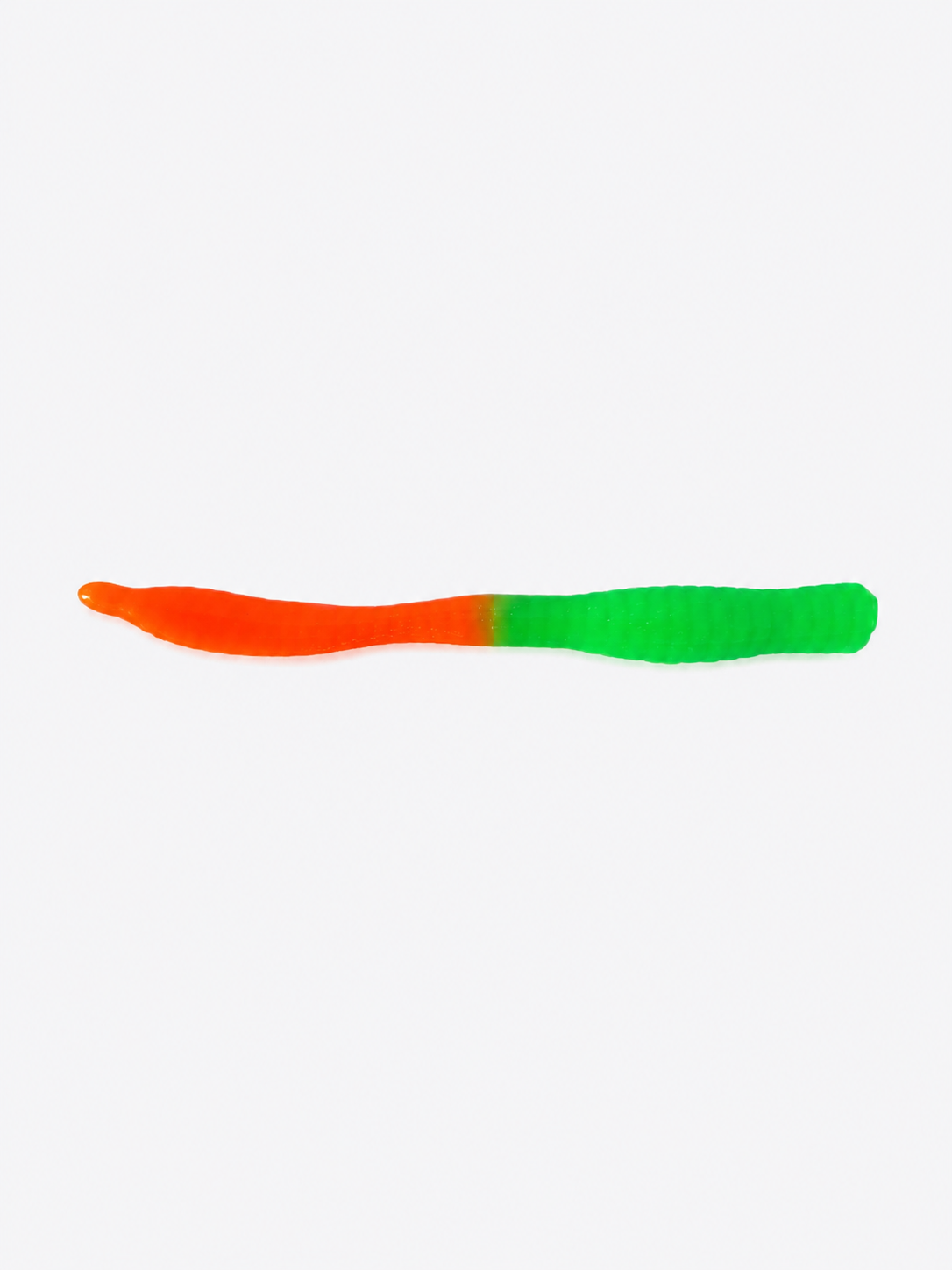 Slim Leech Green & Red 80 mm · 1.65 g
