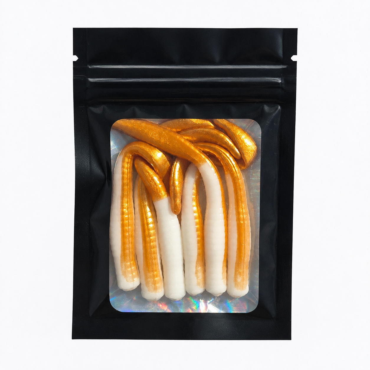 Slim Leech White & Bronze 80 mm · 1.65 g