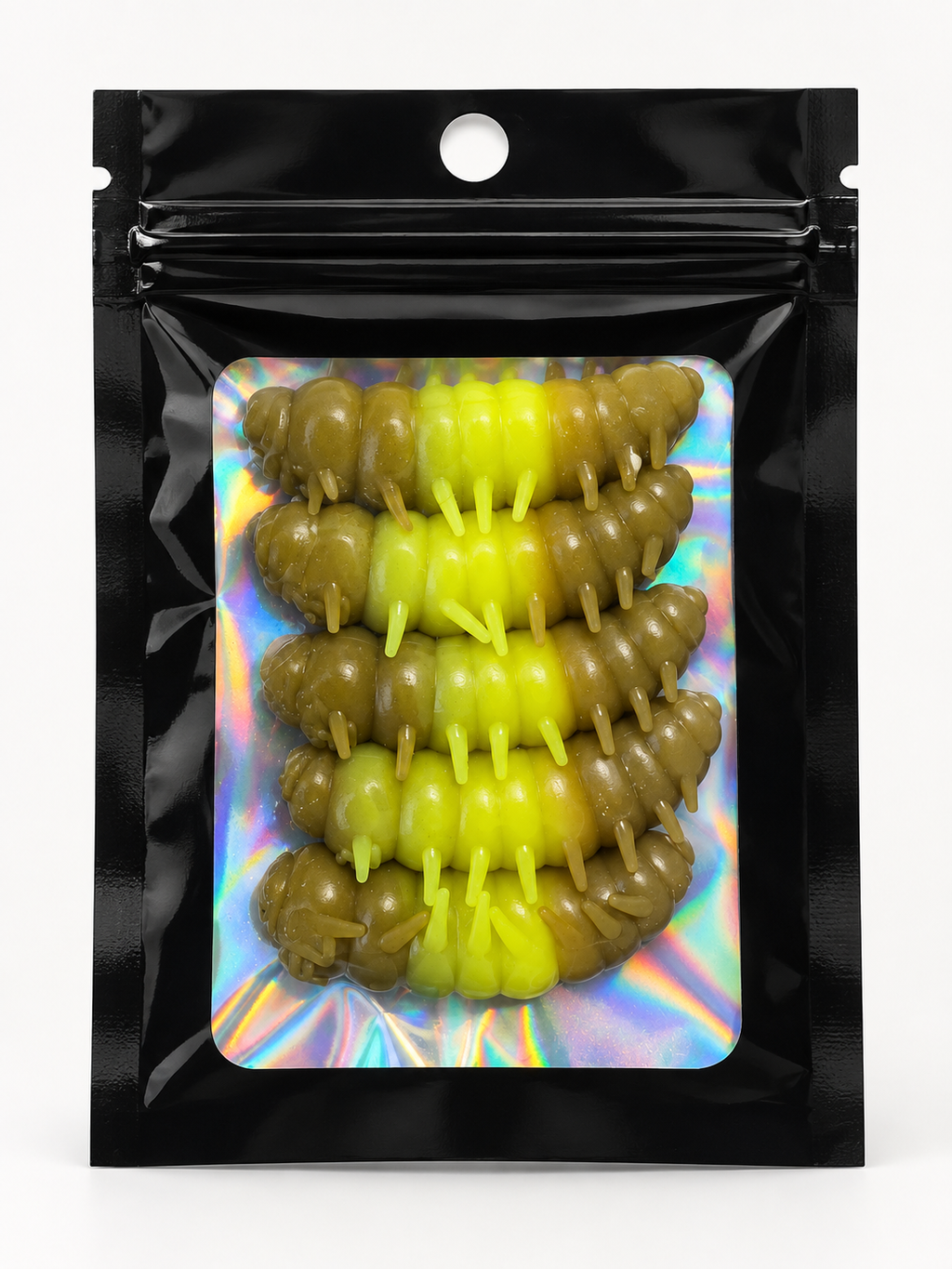 Crawler Green - Olive - Yellow Olive 40 mm · 2.9 g