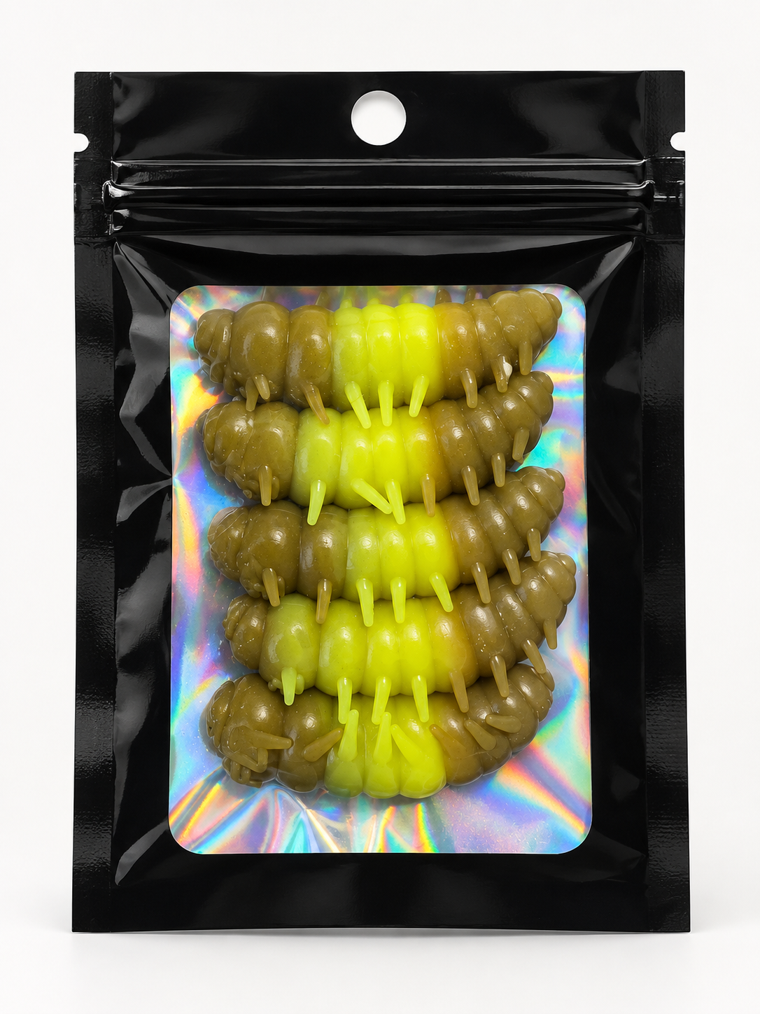 Crawler Green - Olive - Yellow Olive 40 mm · 2.9 g
