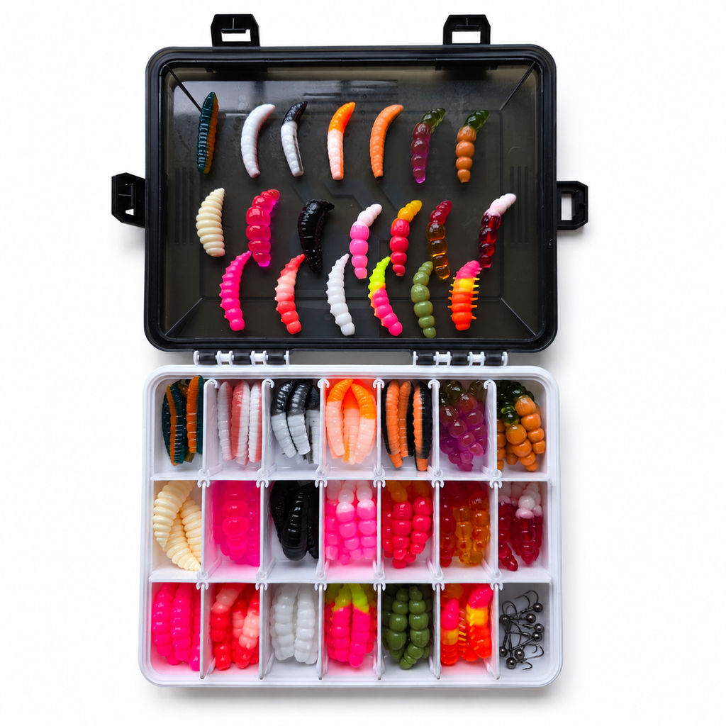 Set M - Mix 2 - 113 baits + 10 hooks