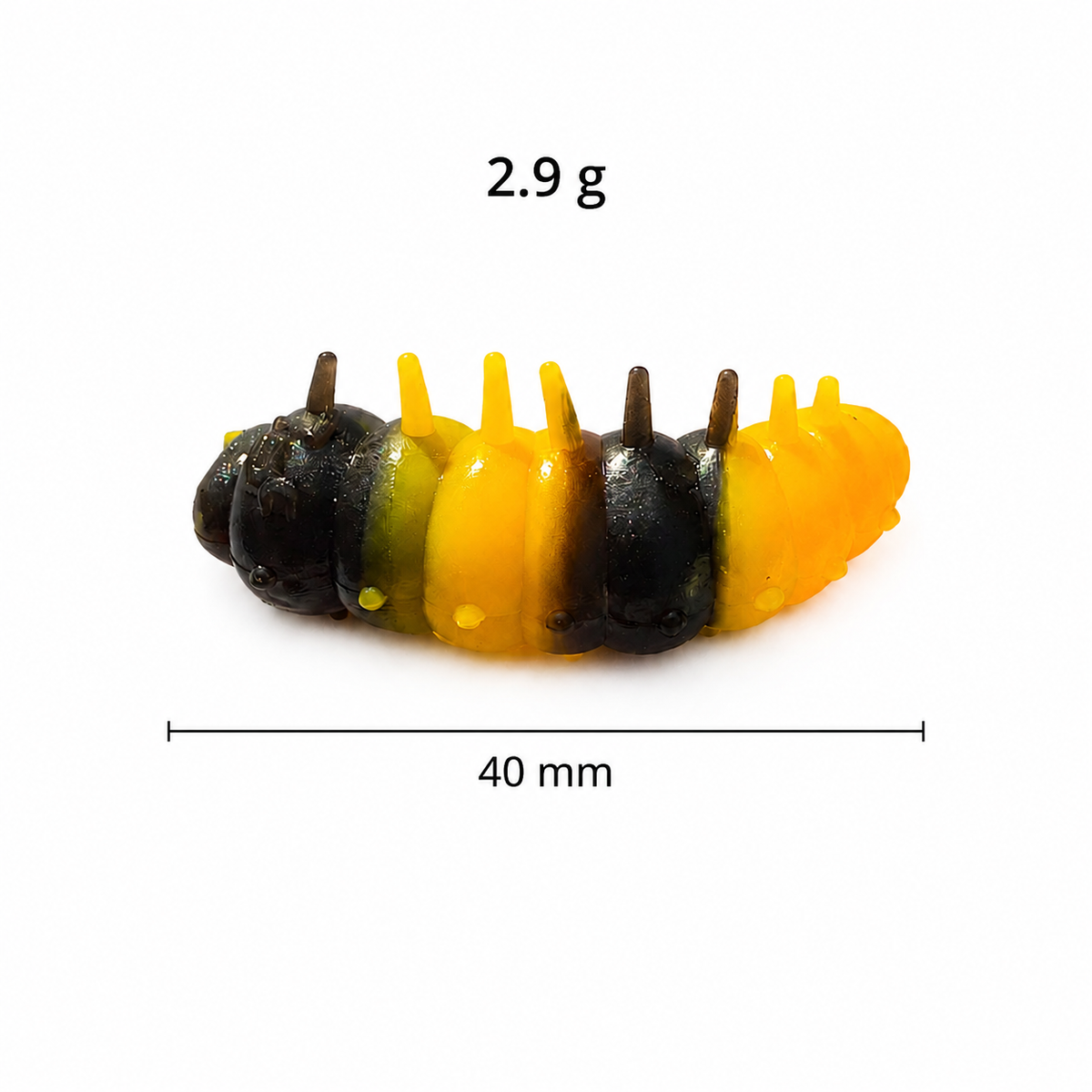 Crawler Black & Yellow 40 mm · 2.9 g