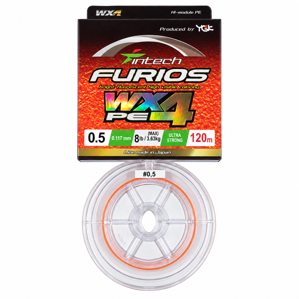 Intech FURIOS PE WX4 – PE #0.5, 120 m