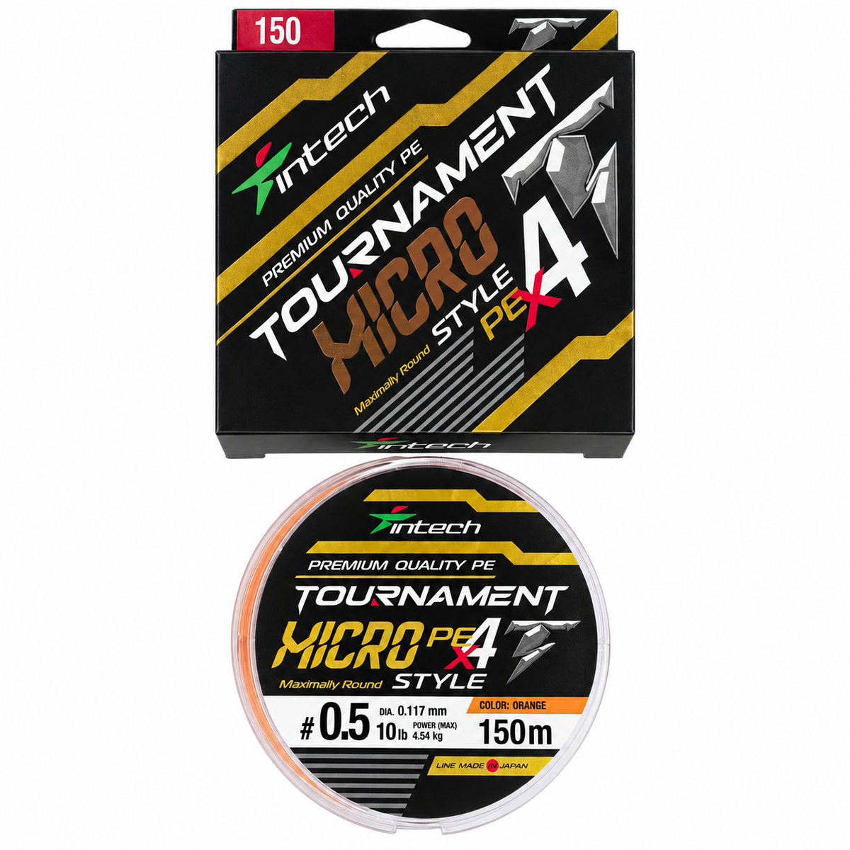 Intech Tournament Micro Style PE X4 – PE #0.5, 150 m