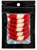 Nimble Red - White - Red 45 mm · 2.7 g