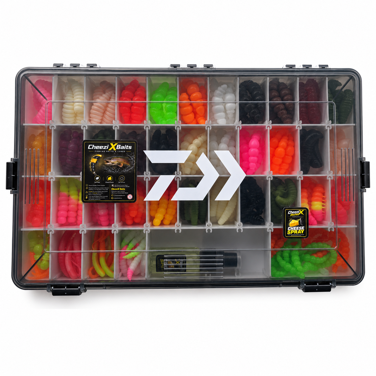 Set XL - Professional Trout Mix 1 - 211 baits + 10 hooks + 1 spray