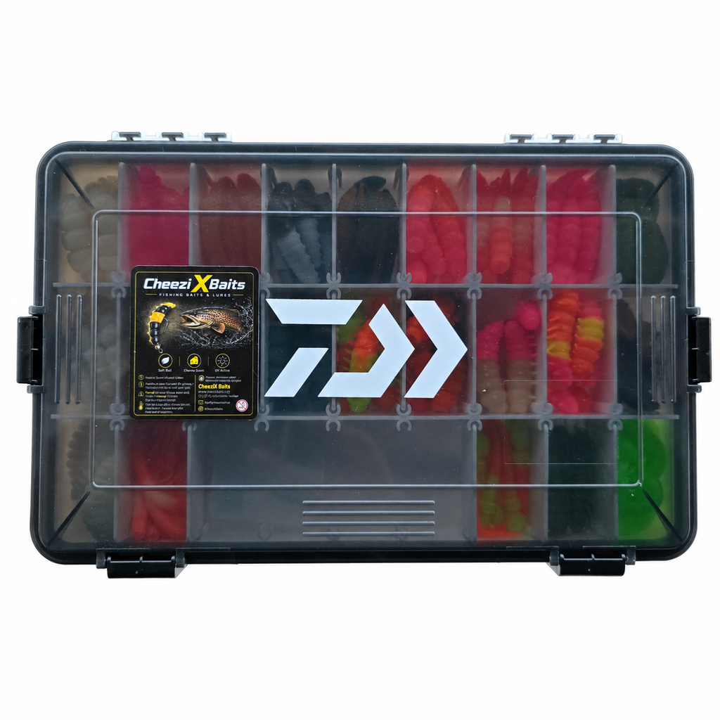 Set L Mix 2 - 130 baits - 10 hooks - 1 Cheese Spray