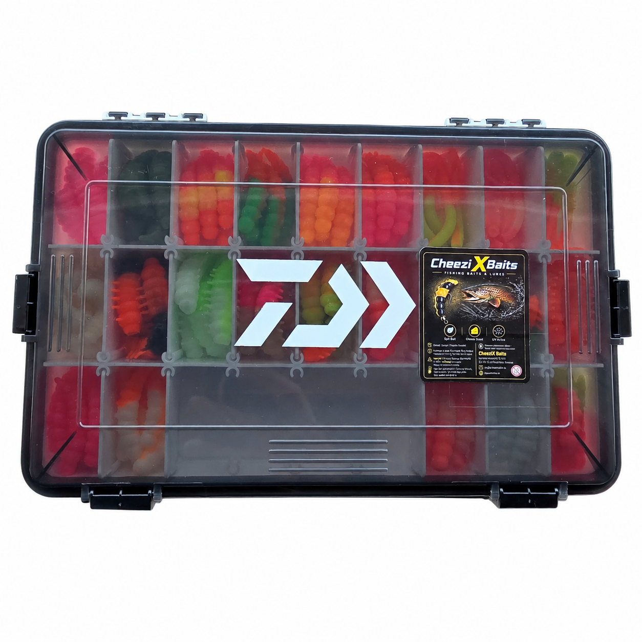 Set L Mix 1 - 126 baits - 10 hooks - 1 Cheese Spray