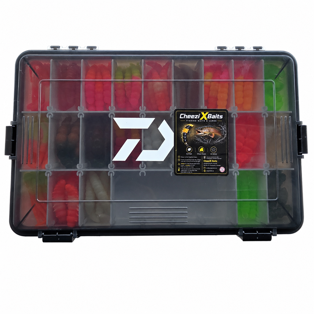 Set L Mix 5 - 130 baits - 10 hooks - 1 Cheese Spray
