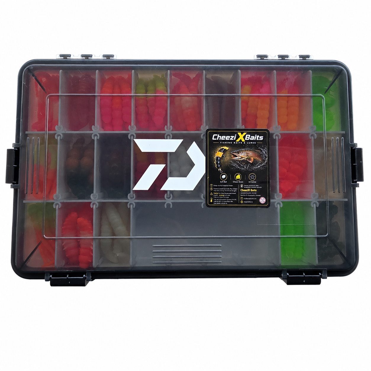 Set L Mix 5 - 130 baits - 10 hooks - 1 Cheese Spray