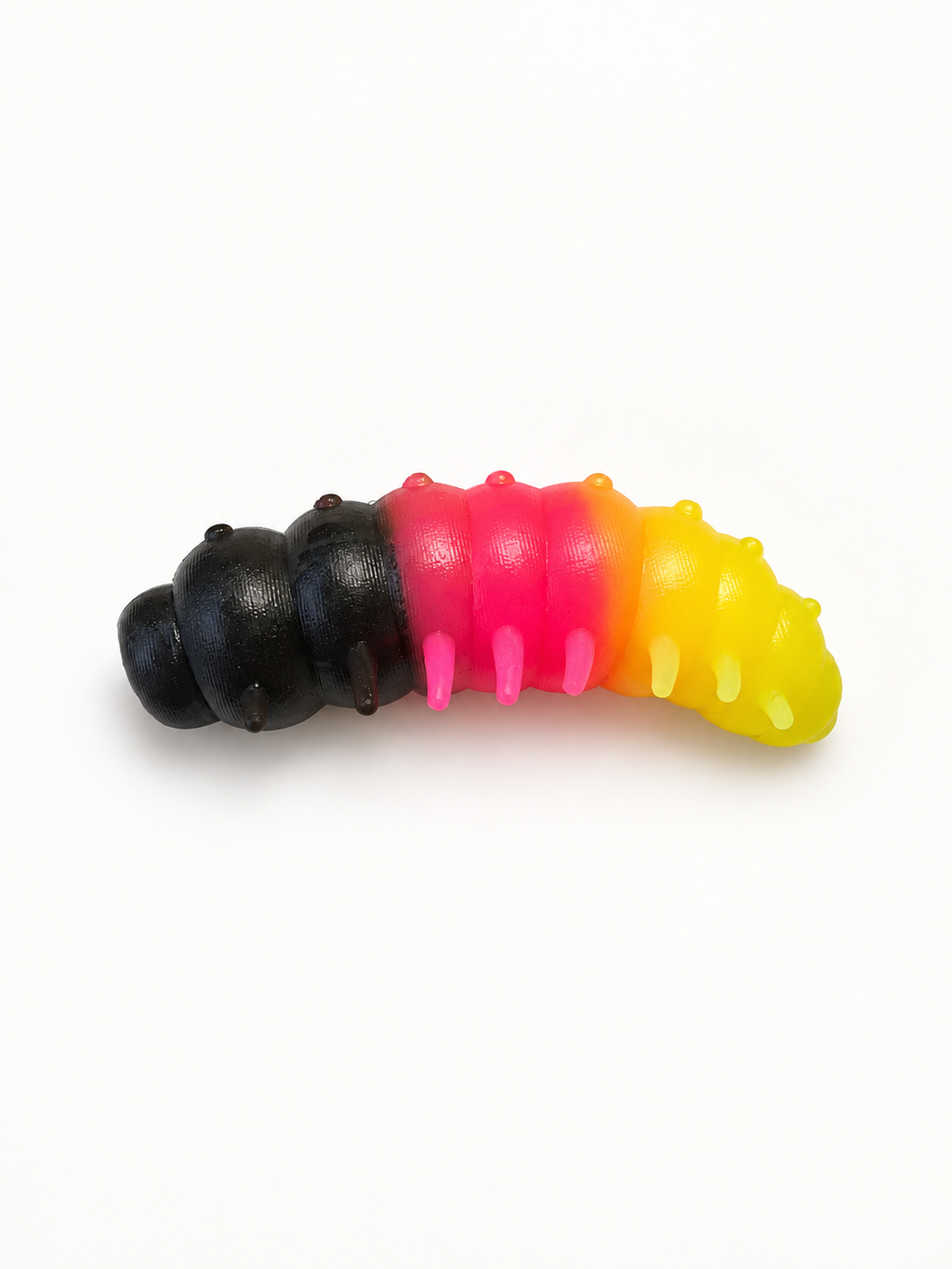 Crawler Black, Pink & Yellow single lure