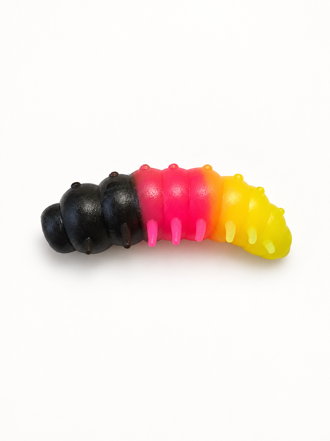 Crawler Black, Pink & Yellow single lure