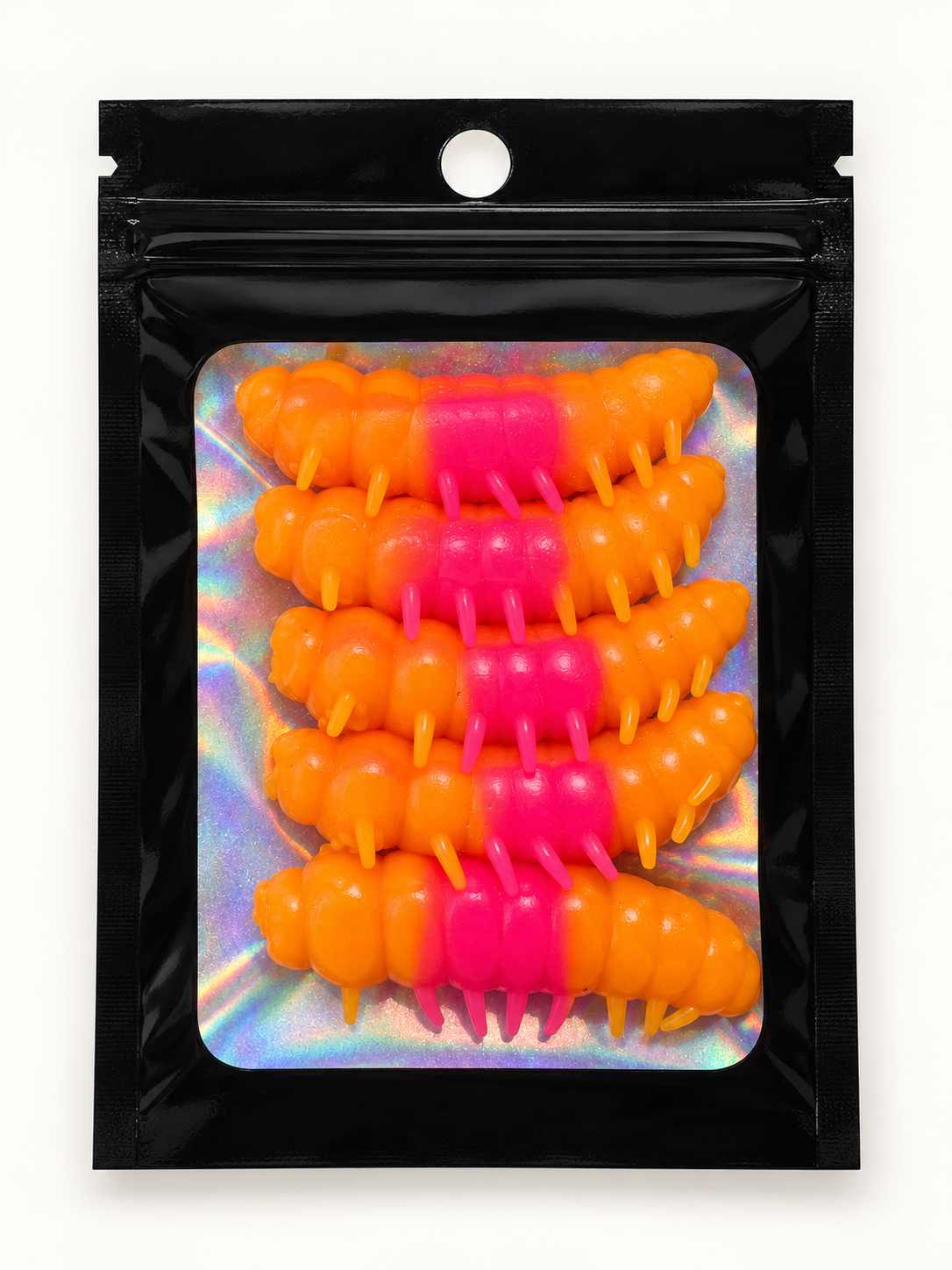 Crawler Orange - Pink - Orange pack of 5