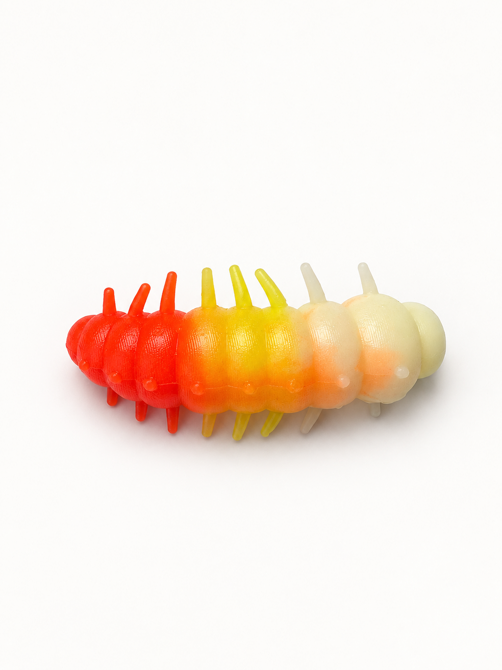 Crawler White, Yellow & Red single lure