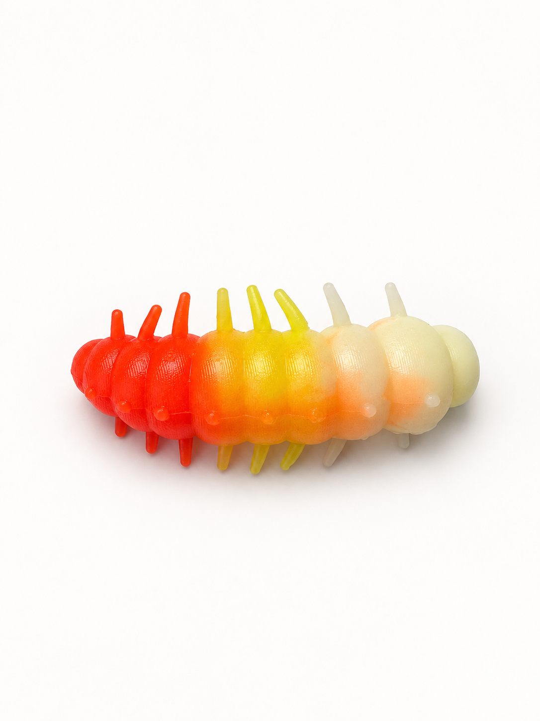 Crawler White, Yellow & Red single lure
