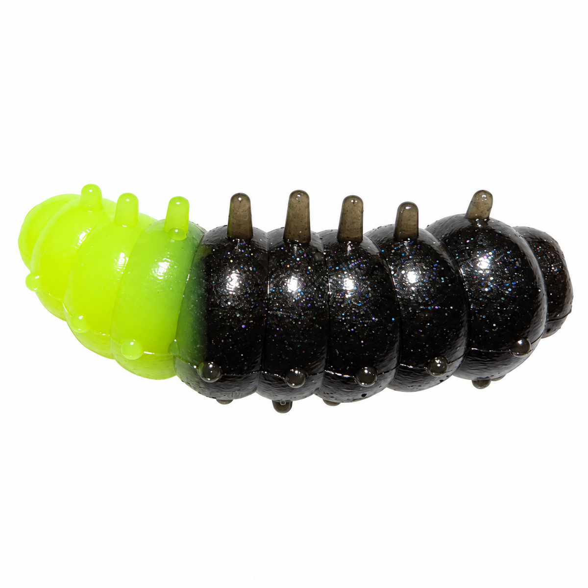 Crawler Mini Toxic Lime & Black Glitter 30 mm 1.6 g