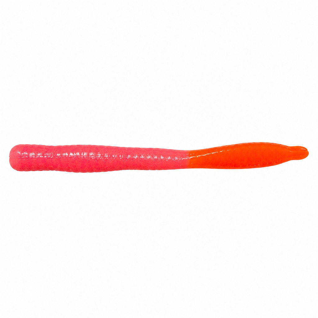 Slim Leech Pink & Orange — single bait
