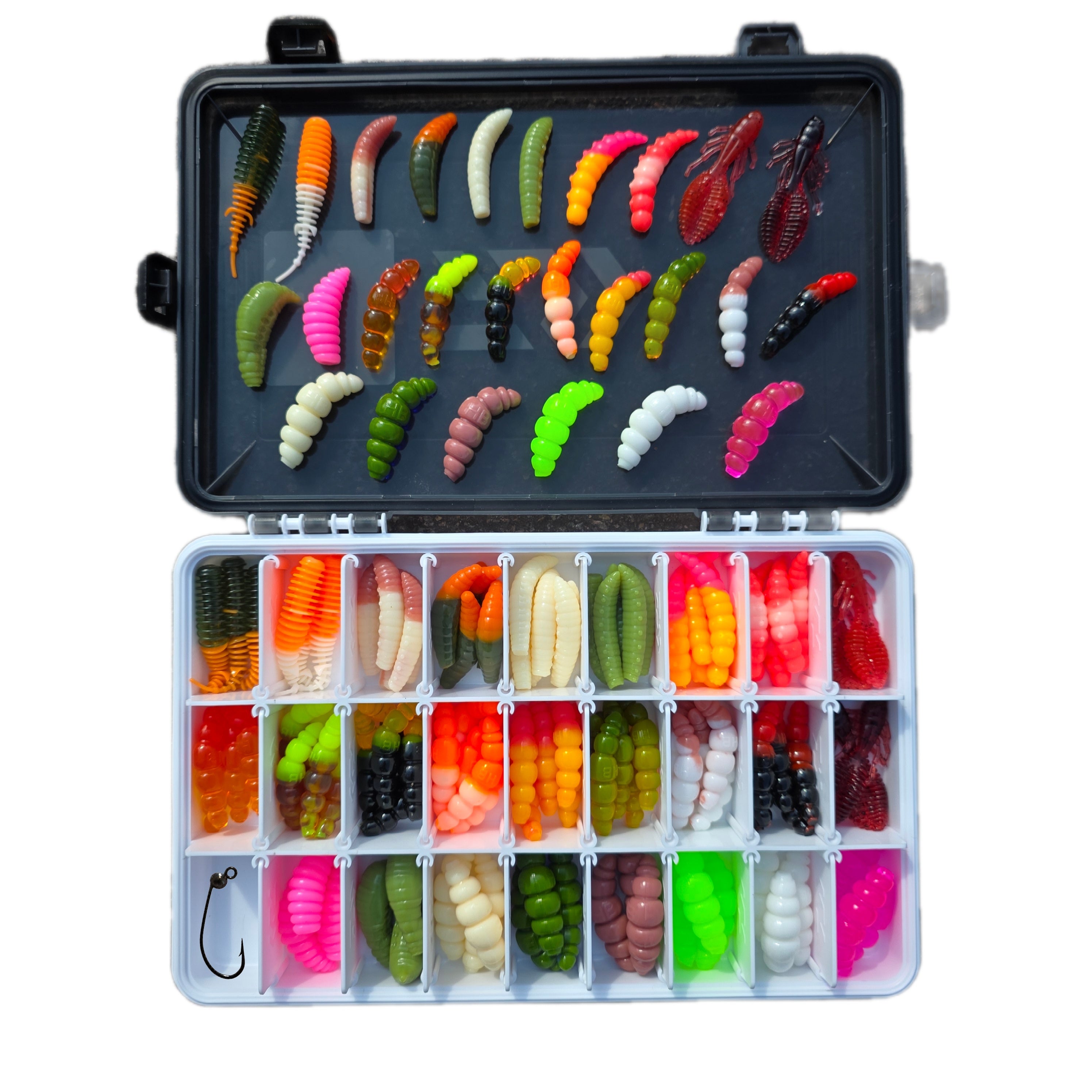 Set L Mix 8 - 130 baits - 10 hooks