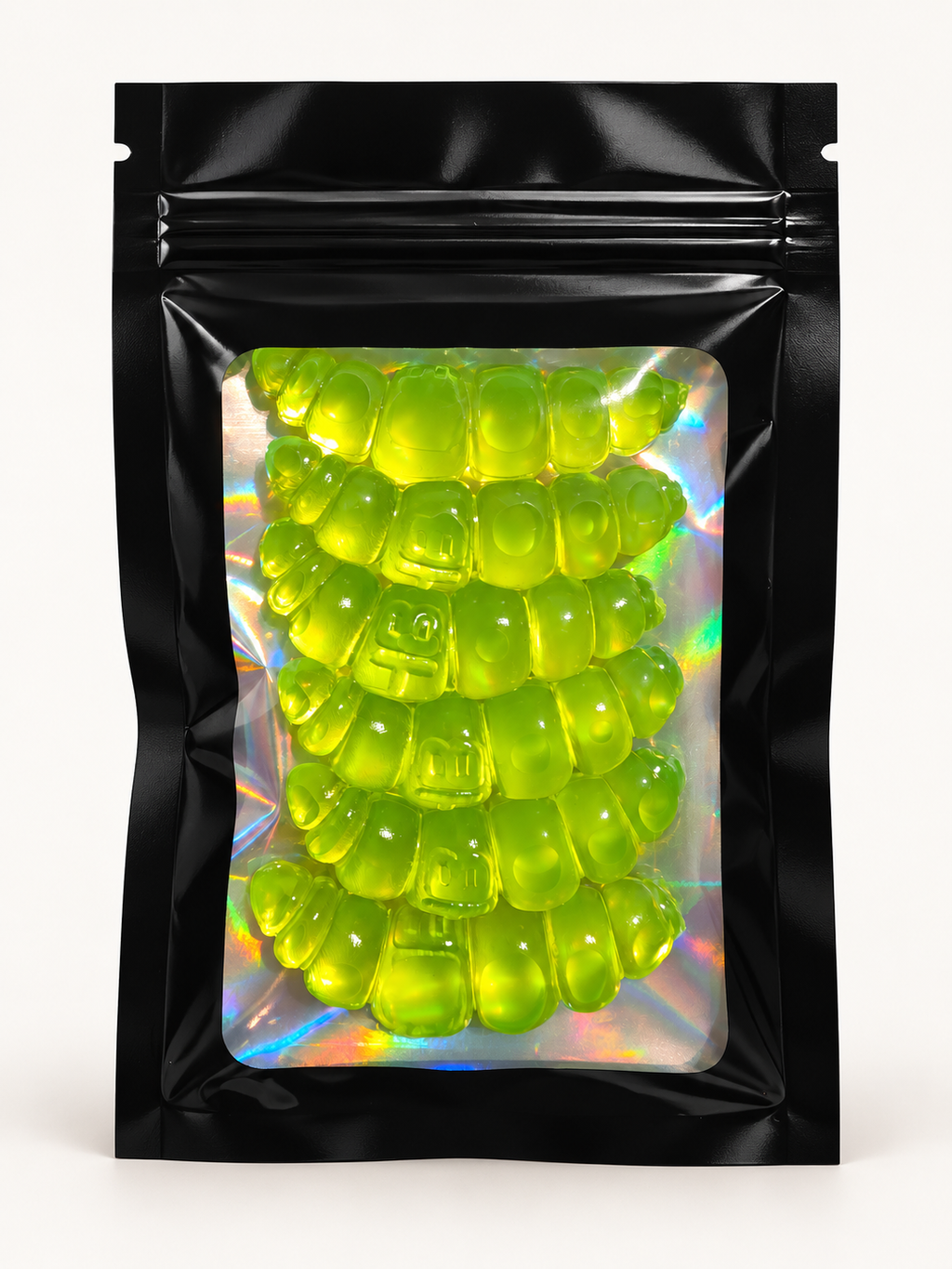Magnum Mini Toxic Lime — pack of 6