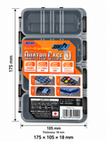 MEIHO Quatro Case J — dimensions 175 × 105 × 18 mm