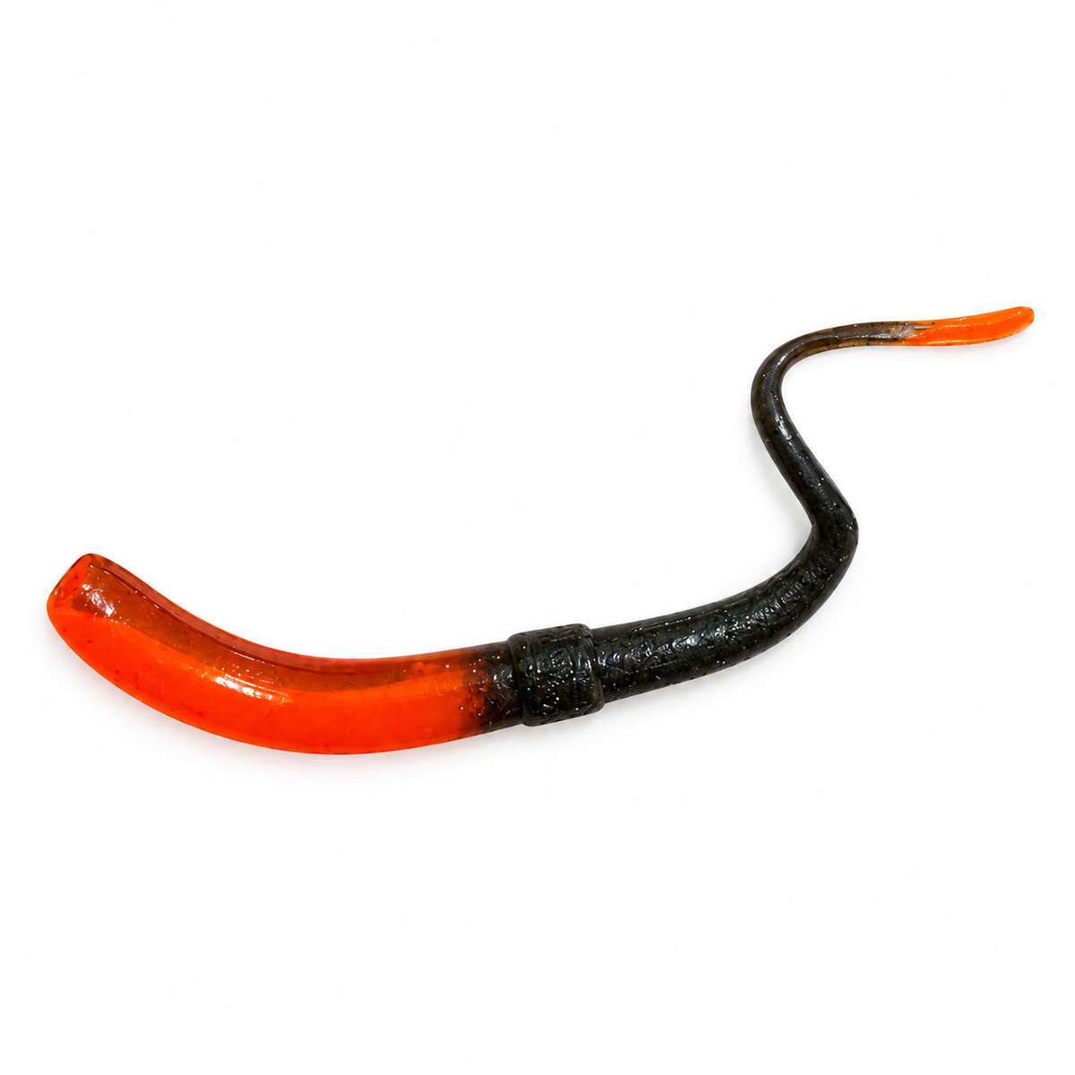 Ripple Worm Red & Black — single bait