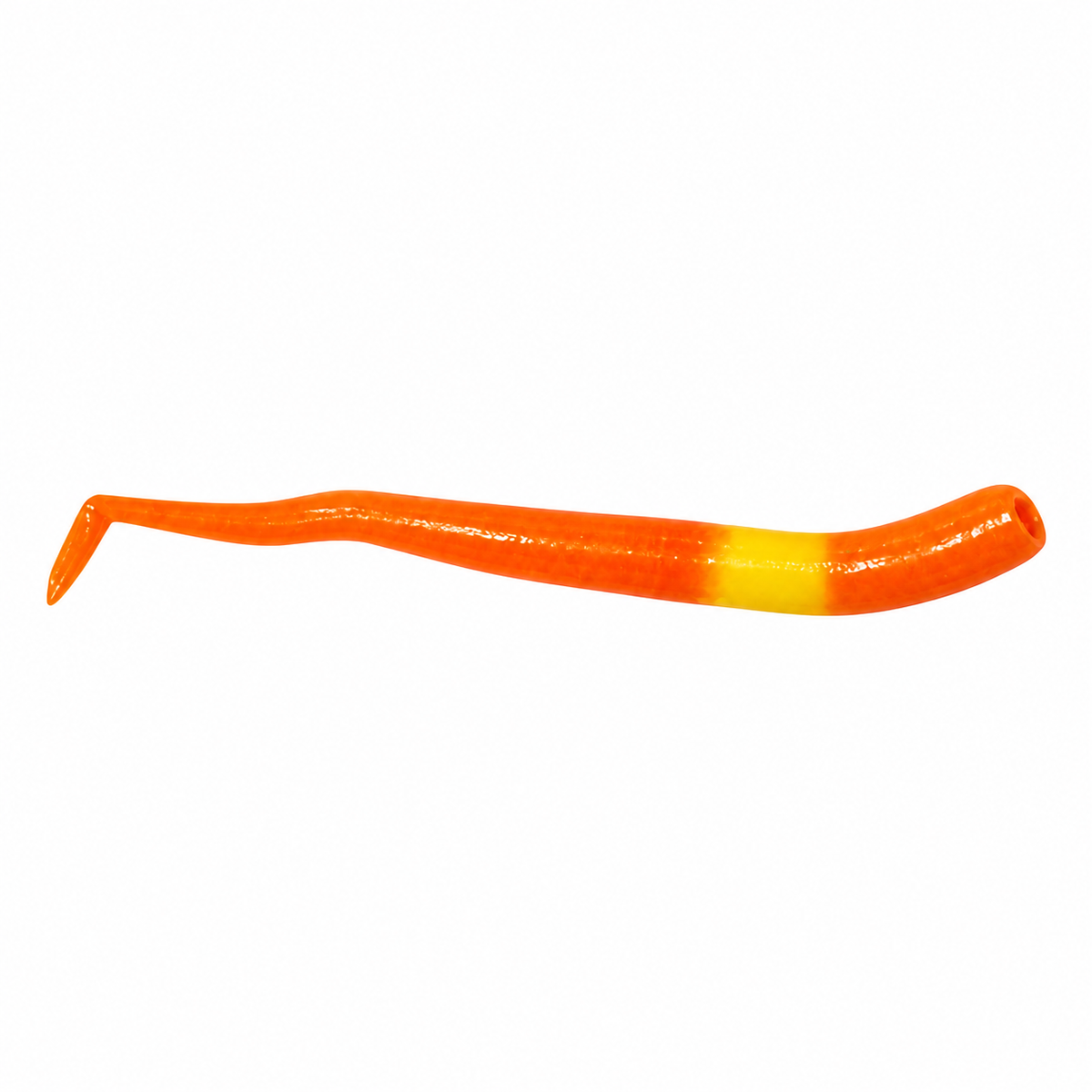 Ripple Worm Red - Yellow - Red — single bait